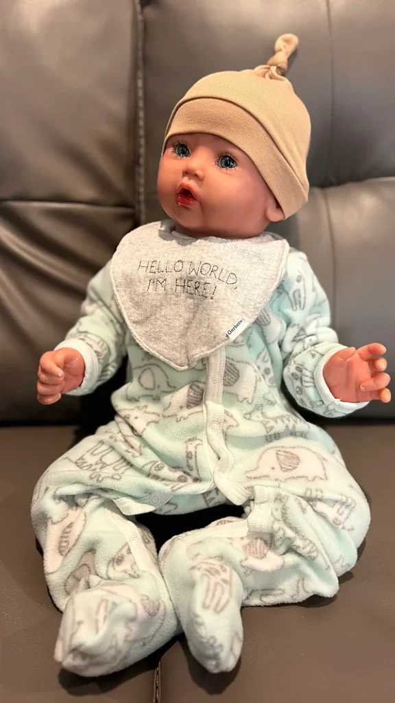 Teal — Handcrafted Reborn Baby Doll