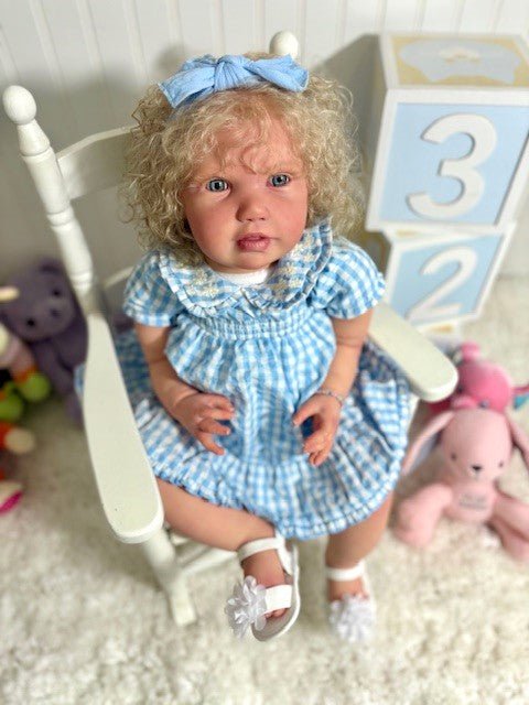 Reborn Toddler Baby Doll - Madeline by Janie De Lange - sold out and hard to find one in s
